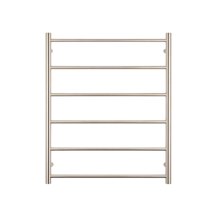 Non-Heated Round Ladder 700 x 830mm Brushed Nickel - BN-LTR01