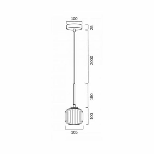 Buy Pendant Lights Australia Bobo 1 Light Pendant Antique Gold & Opal Matt - BOBO PE01-AGOM