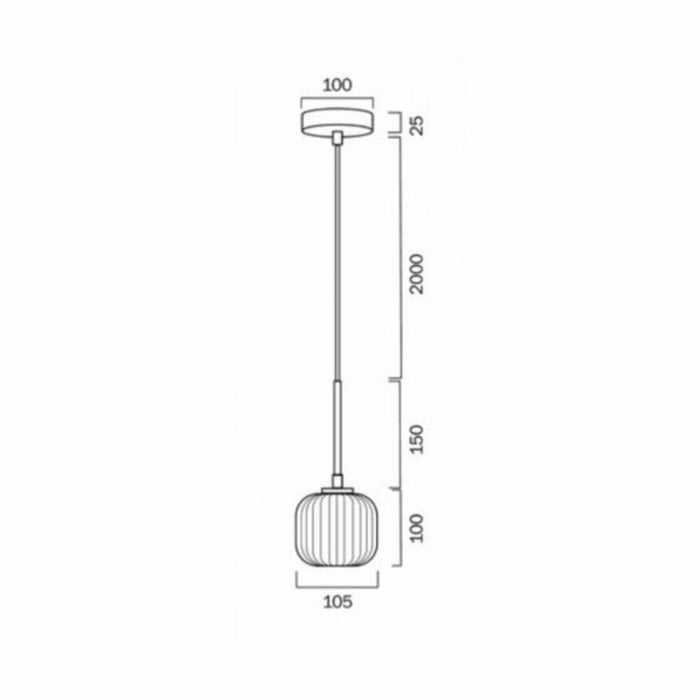 Buy Pendant Lights Australia Bobo 1 Light Pendant Antique Gold & Opal Matt - BOBO PE01-AGOM