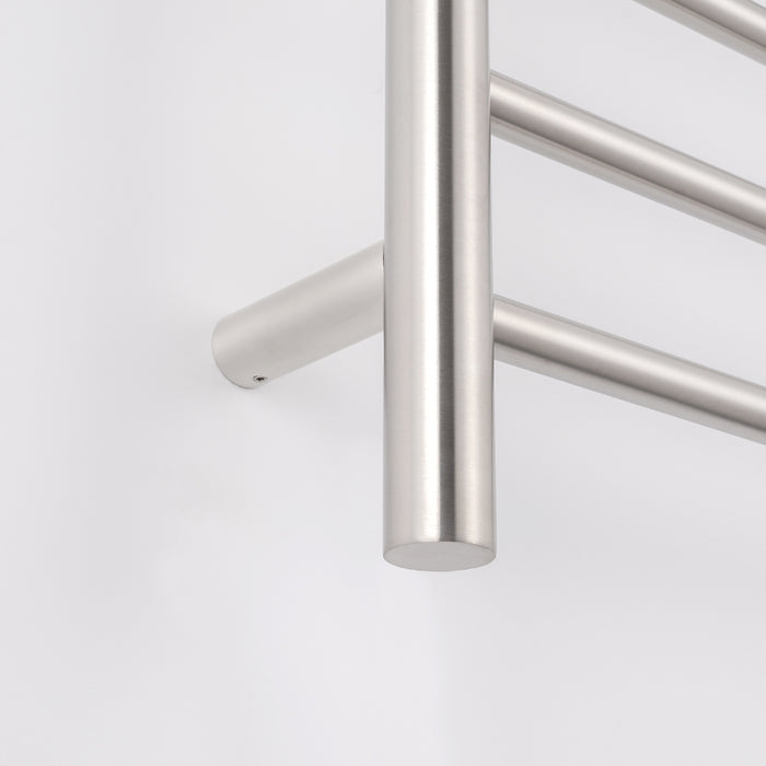 Heated Round Ladder 530 x 700mm Brushed Satin - BRU-RTR530RIGHT