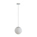 Buy Pendant Lights Australia Bubble Pendant Light W200mm Chrome Opal Glass - 31459