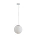Buy Pendant Lights Australia Bubble Pendant Light W250mm Chrome Opal Glass - 31473