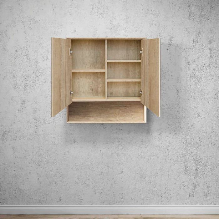 Byron Wall Cabinet 750x800 Natural Oak - BYSV750N