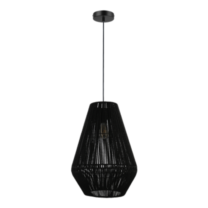 Buy Pendant Lights Australia Carter Pendant Light W405mm Black - 23144