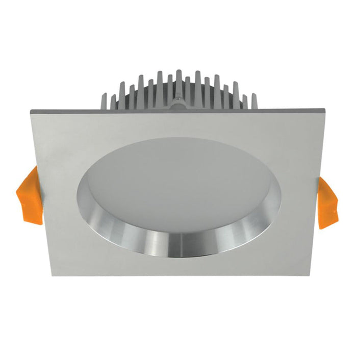 Buy Recessed LED Downlights Australia Deco Square Recessed LED Downlight 13W Aluminium 3CCT / DALI - 21593
