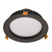 Buy Recessed LED Downlights Australia Deco Round Recessed LED Downlight 20W Black Aluminium 3CCT / DALI - 21595