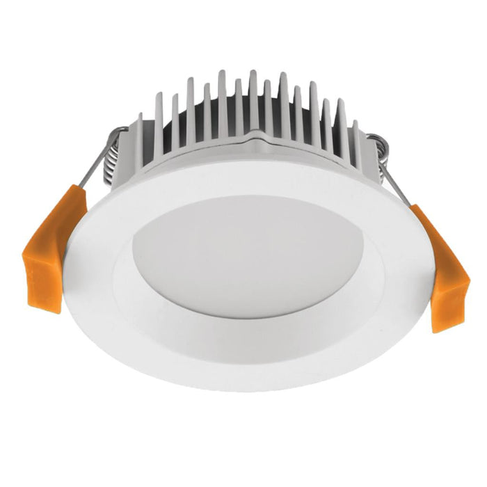 Buy Recessed Downlights Australia Deco Round Recessed Downlight 8W White Aluminium 5700K - 20511