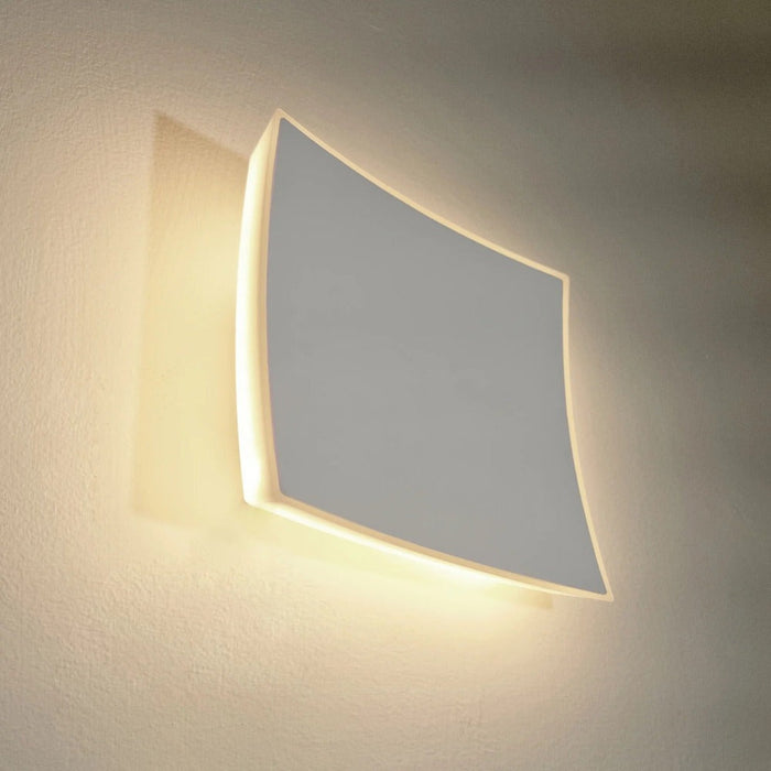 Buy Exterior Wall Lights Australia CRISTAL Square Exterior Wall Light Grey 3CCT - CRISTAL1