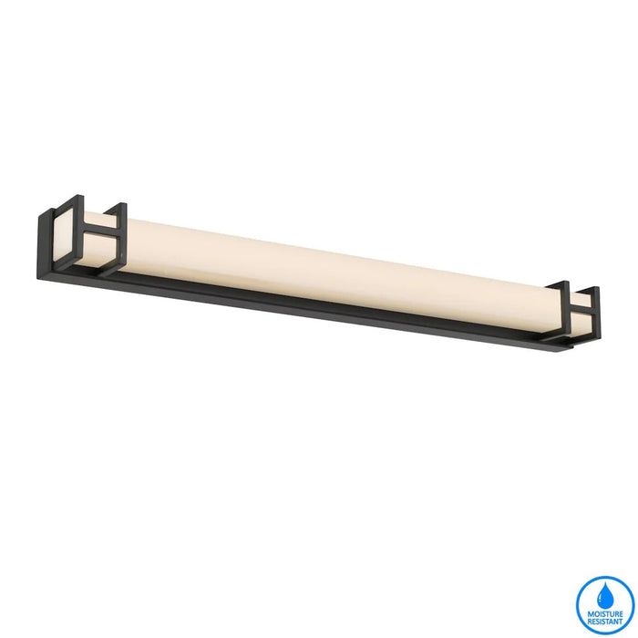 Buy Bathroom Vanity Lights Australia GILSON Bathroom Vanity Light W615mm Black 3CCT - GILSON WB60-BK3C