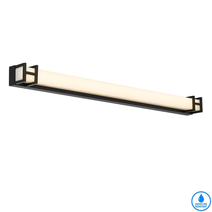 Buy Bathroom Vanity Lights Australia GILSON Bathroom Vanity Light W815mm Black 3CCT - GILSON WB80-BK3C