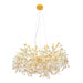 Buy Pendant Lights Australia MOLENA Pendant 10 Lights Gold Amber  - MOLENA PE10-GD