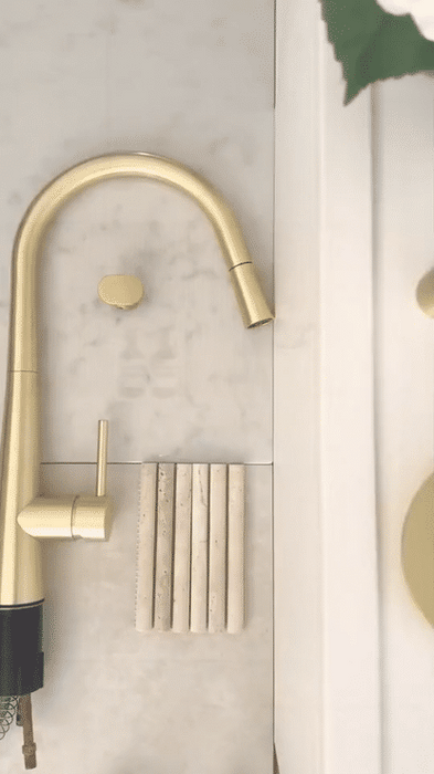 Dune 80mm Handle Brushed Bras - DUHDL64-BB