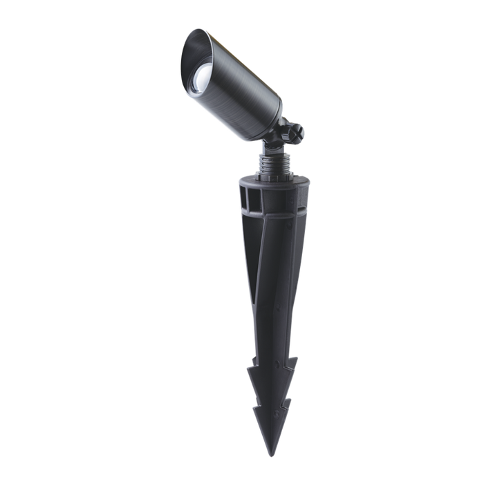 Buy Spike Lights Australia Dusk Spike Light 12V MR11 Black 3000K - 19120