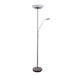 Buy Mother & Child Floor Lamps Australia Eden Mother & Child Floor Lamp Satin Chrome 3000K - 22502