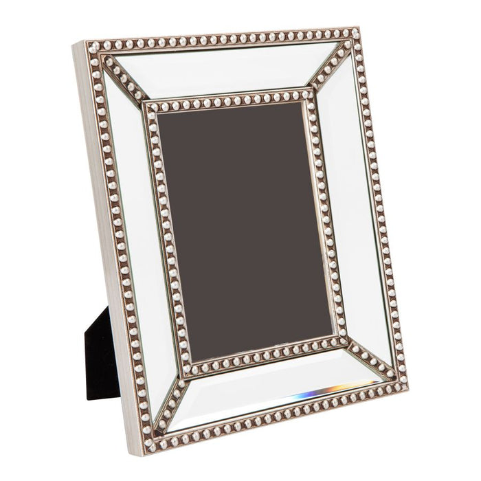 Zeta Medium Mirror Photo Frame Range Antique Silver - 53029