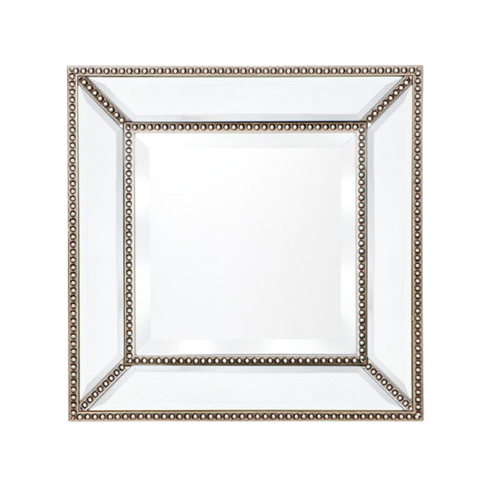 Zeta Small Wall Mirror Antique Silver - 40129