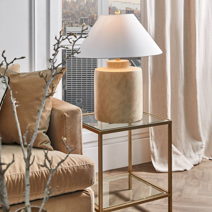 Cocktail Square Side Table Antique Gold - 32410