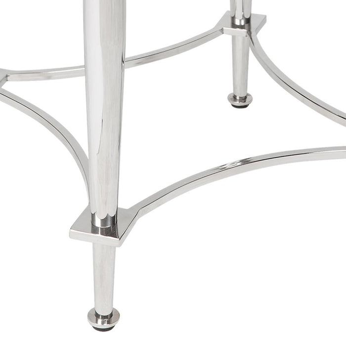 Jak Side Table Polished Nickel - 32251