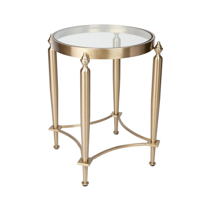 Jak Side Table Brushed Gold - 32252