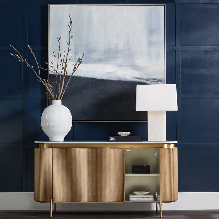 Demarco Buffet White & Antique Gold - 32750
