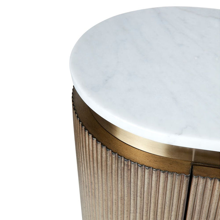 Demarco Buffet White & Antique Gold - 32750