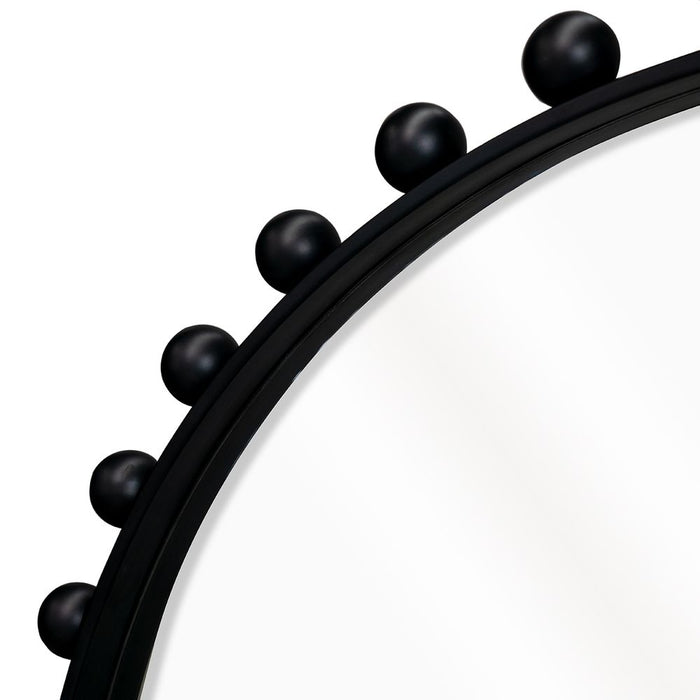 Birchgrove Wall Mirror Satin Black - 40521