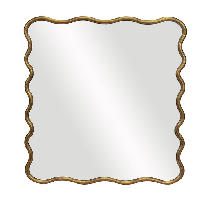 Emilie Square Wall Mirror Antique Gold - 40528