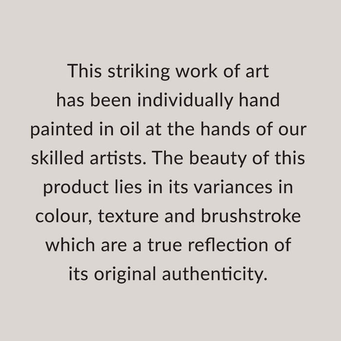 Tonal Medium Retreat Oil On Canvas Painting Matte Black & White - 53046