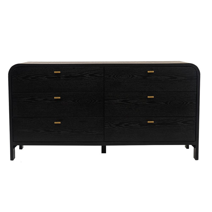 Chisholm 6 Drawer Chest Black - 33041