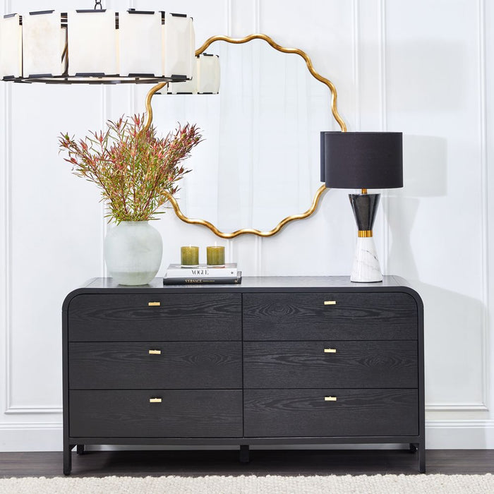 Chisholm 6 Drawer Chest Black - 33041