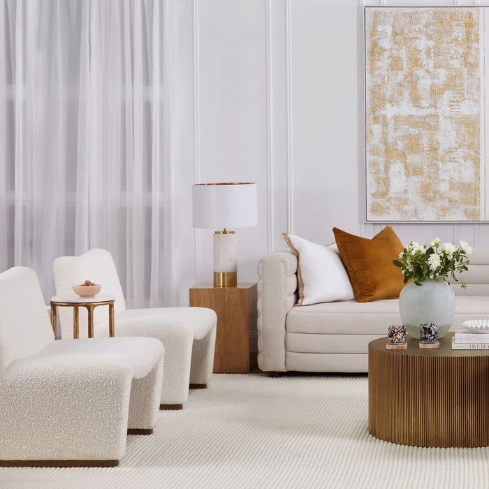 Beau Occasional Chair White - 33072
