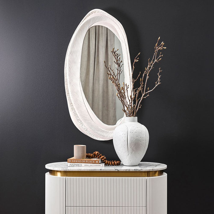 Seville Wall Mirror White - 40558