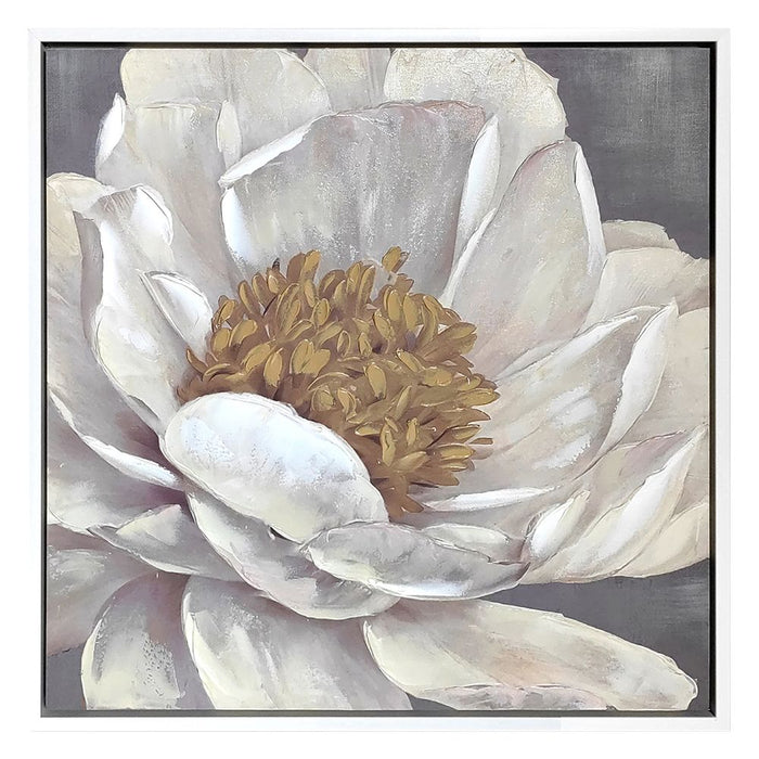 Josephine Enhanced Canvas Print White Frame - 52976
