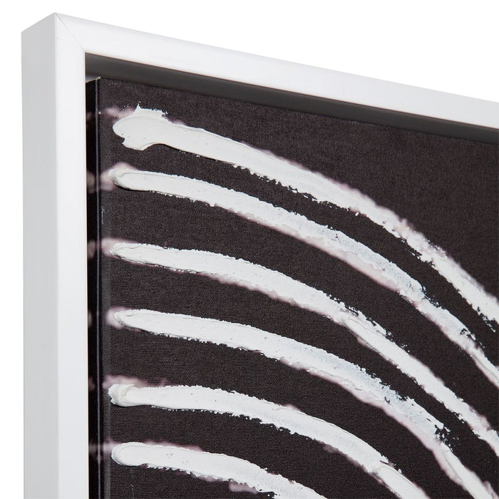 Rush Medium Hour Enhanced Canvas Print White & Black - 52842