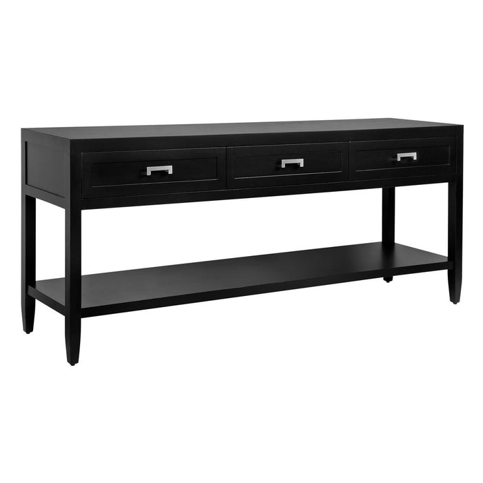 Soloman Large Console Table Black - 32237