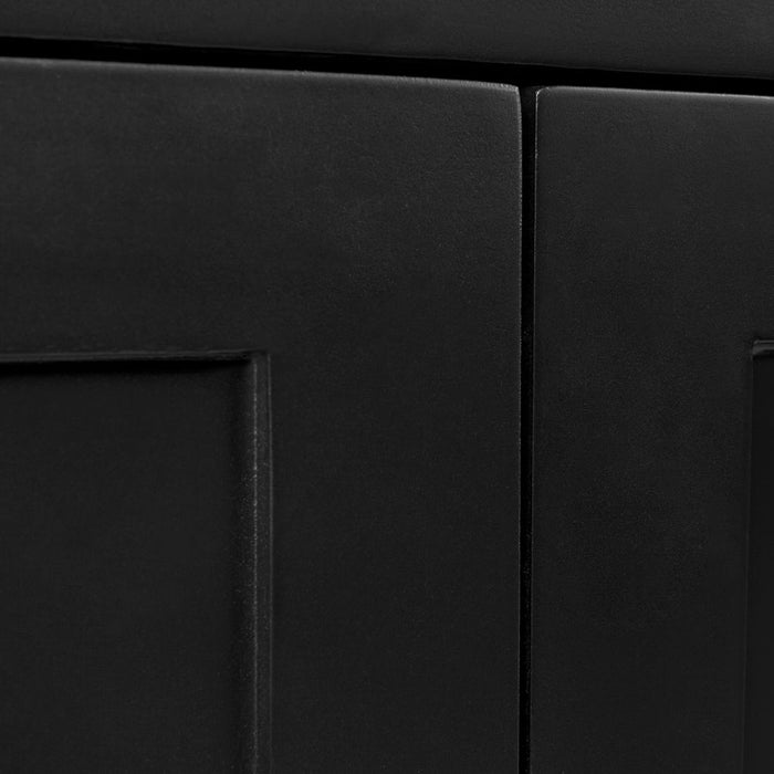 Soloman Large Console Table Black - 32237