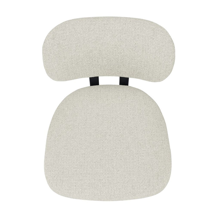 Stuart Dining Chair Speckle Ecru Black & Light Grey - 33403
