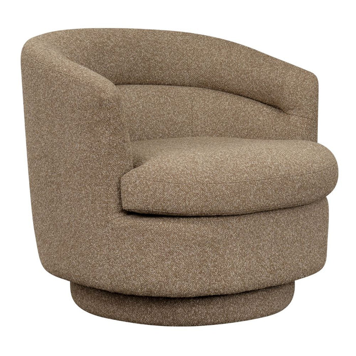 Holly Swivel Arm Chair Cocoa Mocha - 33195