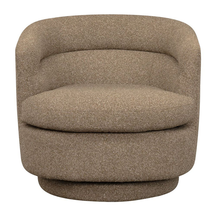 Holly Swivel Arm Chair Cocoa Mocha - 33195