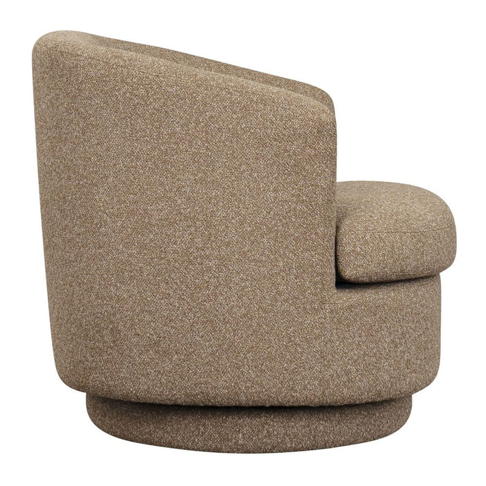 Holly Swivel Arm Chair Cocoa Mocha - 33195