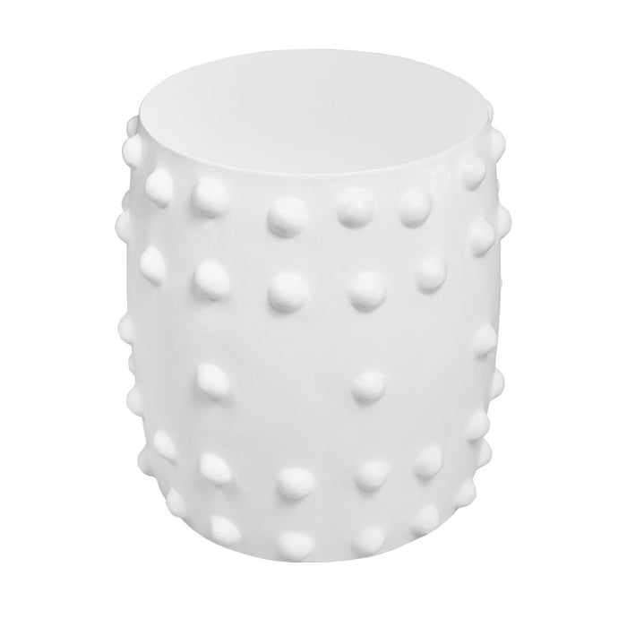 Otto 400mm Concrete Stool White - 33126