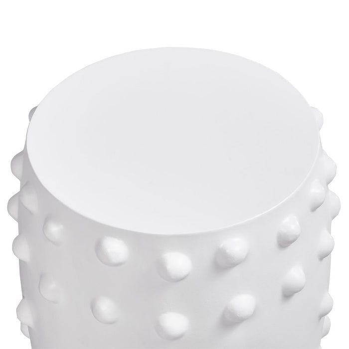 Otto 400mm Concrete Stool White - 33126
