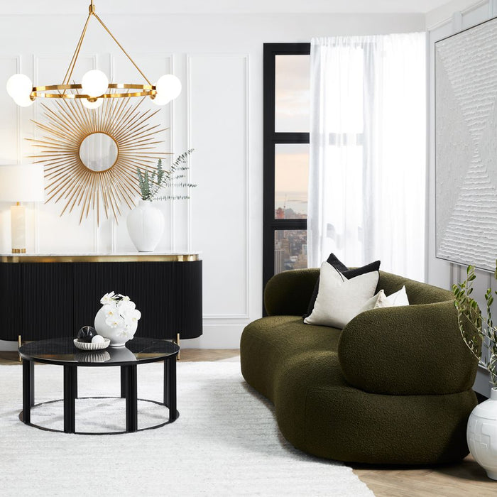 Greenwich 3 Seater Sofa Green - 33226