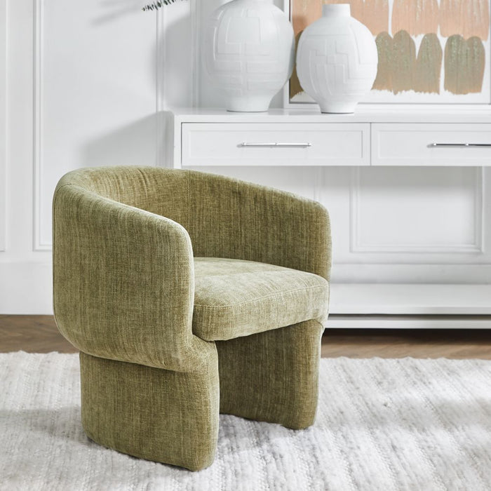 Avenue Polyester Arm Chair Sage Chenille - 33221