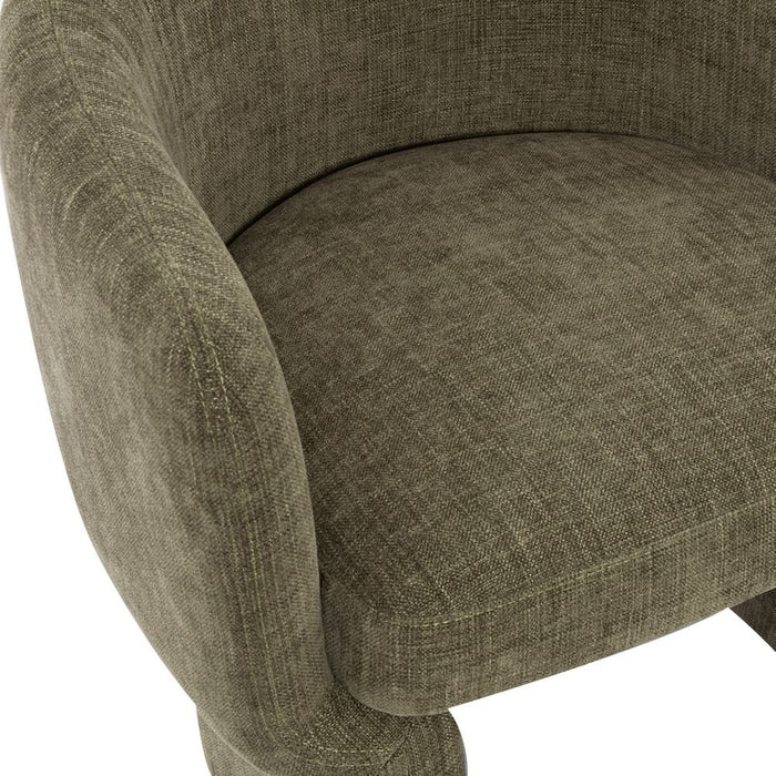 Avenue Polyester Arm Chair Sage Chenille - 33221