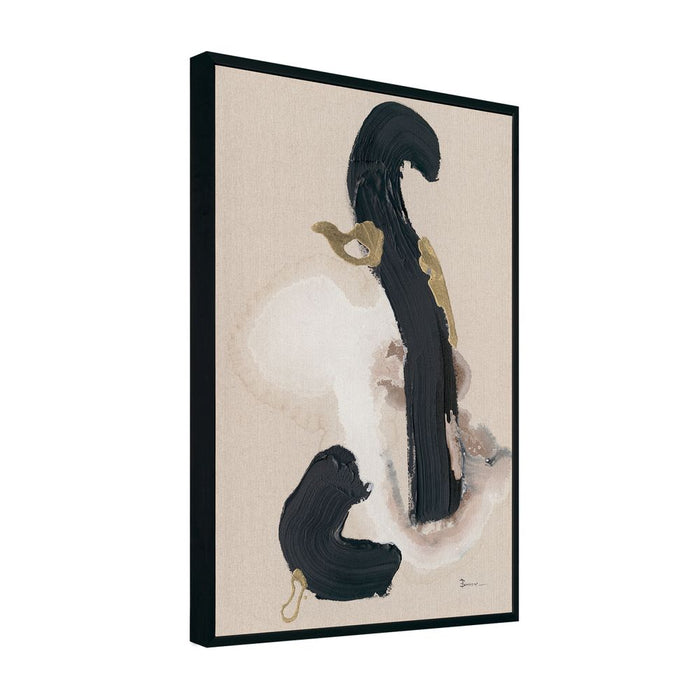 Royal Dance Canvas Painting Black & Gold - 53186