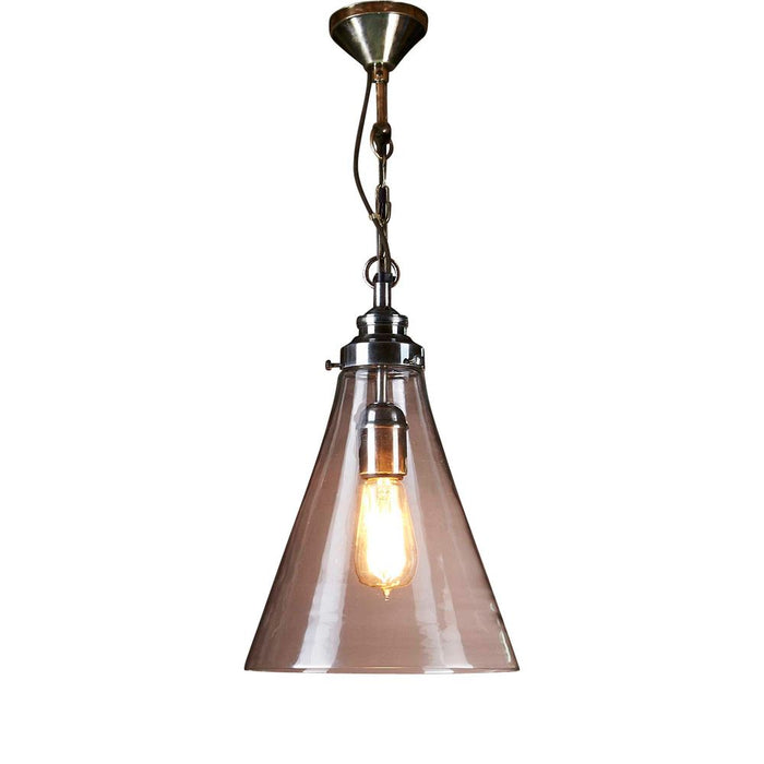Buy Pendant Lights Australia Gadsden 1 Light Pendant Small Silver - ELPIM50191AS