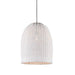 Buy Pendant Lights Australia Bowerbird 1 Light Pendant Medium White - ELBER719970