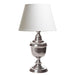 Buy Table Lamps Australia Sheffield Brass Urn Table Lamp Base Only - Antique Silver - ELPIM58269AS