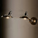 Buy Wall Sconce Australia Remington Double Arm Wall Light Silver - ELPIM59939AS